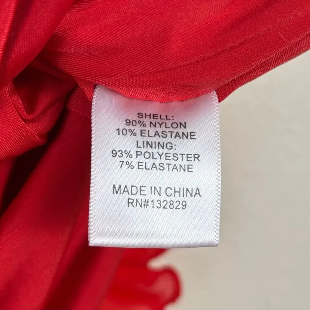 Majorelle Kaylee Mini Dress Size Medium in Red